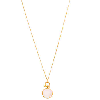 Rose Quartz Shimmer Necklace