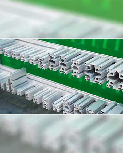 Wide Range of Aluminium Conveyor Sections are used in Automation, Side Structures for machinaries, side frames for material handling equipments and many more.